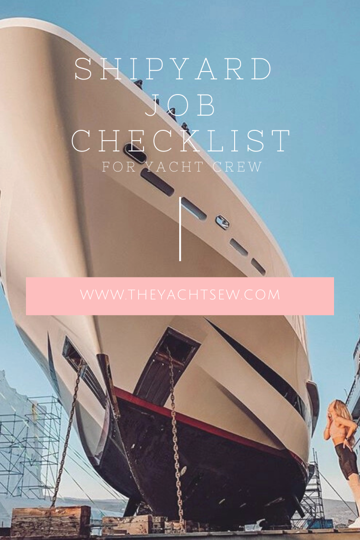 Iso Job's List The Yacht Stew